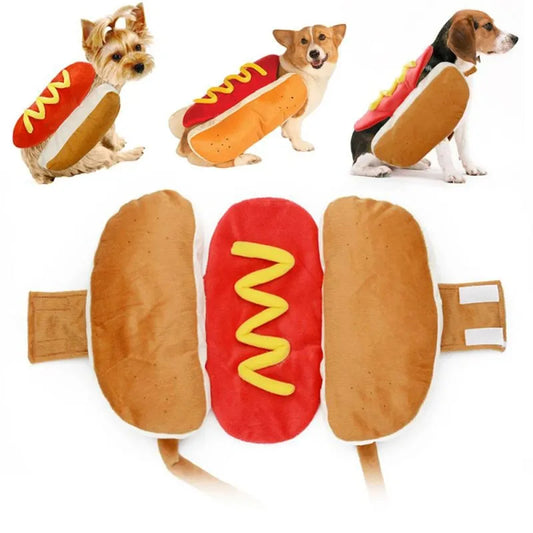 🌭 Hot Dog Costume for Dogs