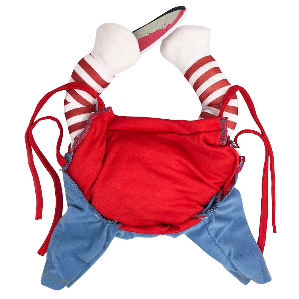 🔪 Funny Chucky Dog Costume